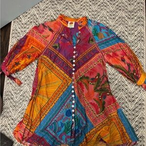 FARM Rio Vibrant Multicolor Mini Dress